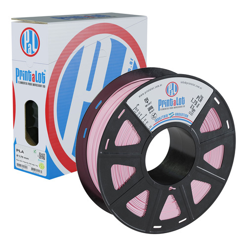 Filamento 3D PLA Printalot de 1.75 mm y 1 kg Rosa