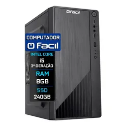 Computador Fácil Intel Core I5 3ª 8gb Ssd 240gb no Mercado Livre com oferta e cupom de desconto