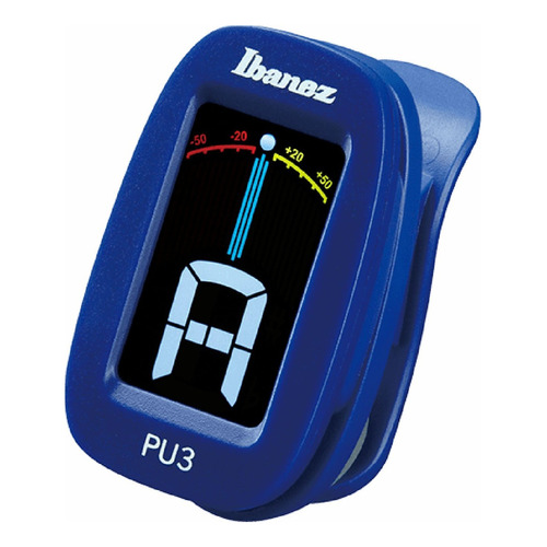 Ibanez Pu3-bl Afinador Cromatico De Clip Azul