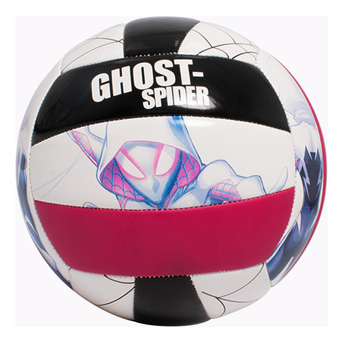 Balón De Voleibol Golty Marvel Ghost Spider #5 Color Blanco-Fucsia