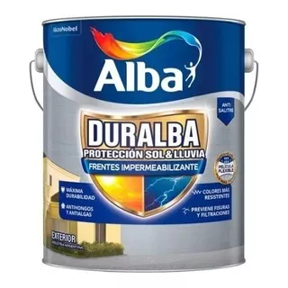 Pintura Latex Exterior Duralba Frentes Y Muros X 20lt