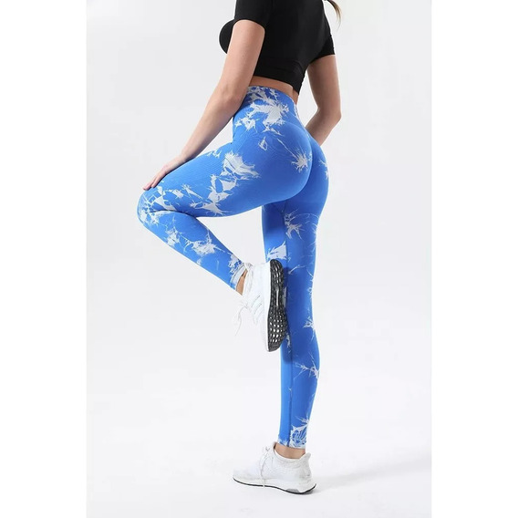 Calza Deportiva Frunce Batik S/ Costura Seamless Importado C