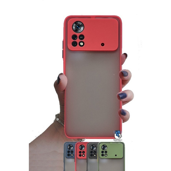 Protector Case Rígida Esmerilada Para Xiaomi Poco X4 Pro 5g