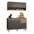 LTC conjunto premium bajo mesada con mueble aereo 10970 gris