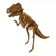 Rompecabezas 3d Dinosaurio T-rex Tiranosaurio Rex Envio Flex