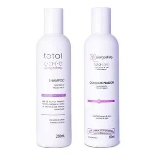 Kit Shampoo E Condicionador Hipoalergênicos Alergoshop 105