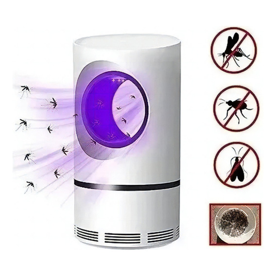 Lampara Mata Mosquitos Insectos Luz Uv Led Usb