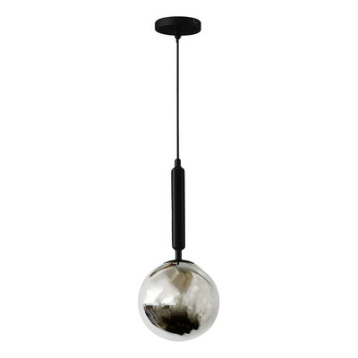  Colgante Pendant Negro Deco Moderno Apto Led E27 Luz Desing Negro