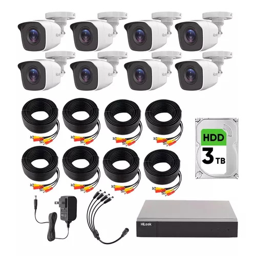 Kit Videovigilancia Hilook Hl24lqkits 4 Cámaras Disco1tb Dvr – NEW ZONE  TECHNOLOGY