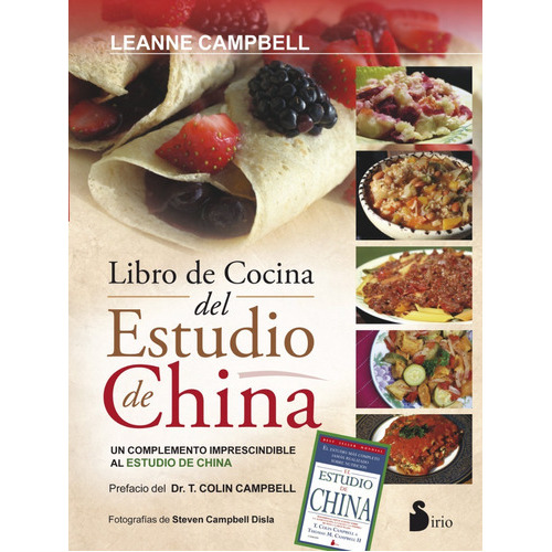 Libro De Cocina De El Estudio De China, De Leanne Campbell. Editorial Sirio En Español