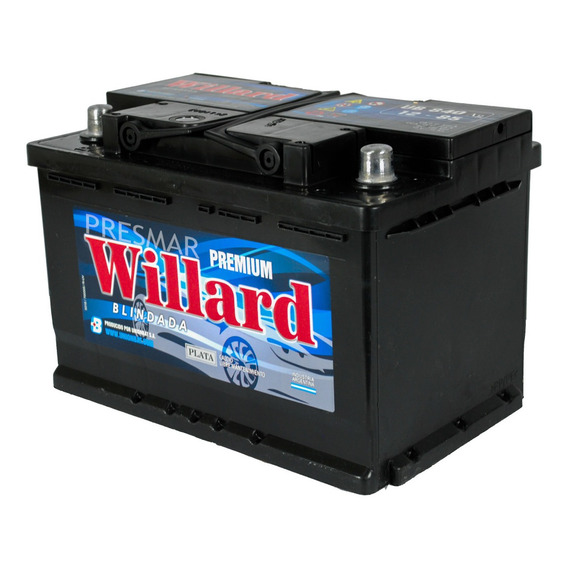 Bateria Auto Willard 12x85 Ub840 12 Volt 85 Amper