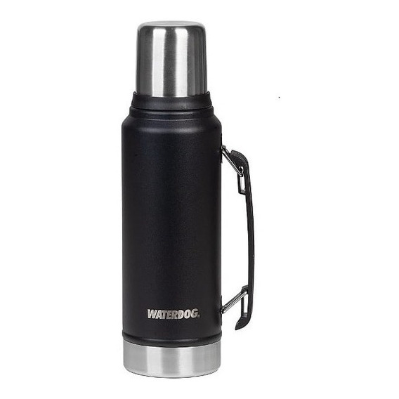 Termo Acero Inoxidable Waterdog 1 L Con Asa Y Pico Cebador