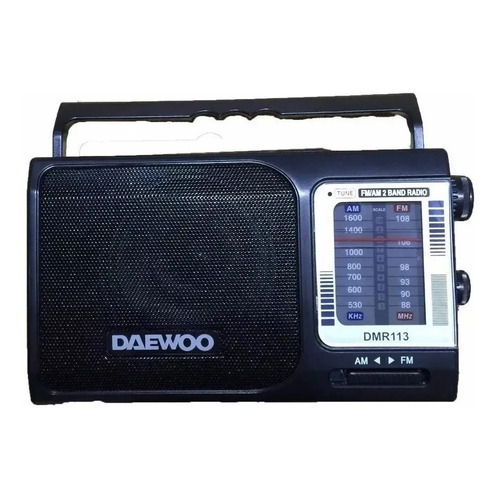 Radio Dual Daewoo Am Fm Clasico  Pilas 220v
