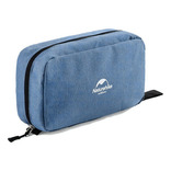 Bolso Organizador Viajero Higiene Cosméticos Naturehike Color Azul jean