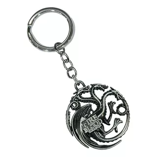 Llavero De Game Of Thrones Casa Lannister Stark Acero 