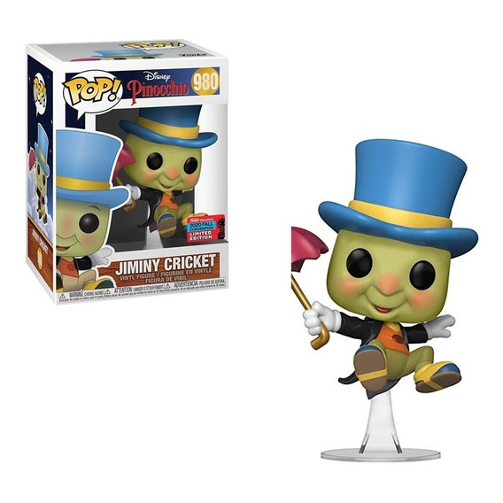 Funko Pop! Jiminy Cricket Pinocho [exclusivo] 980 - Xuruguay