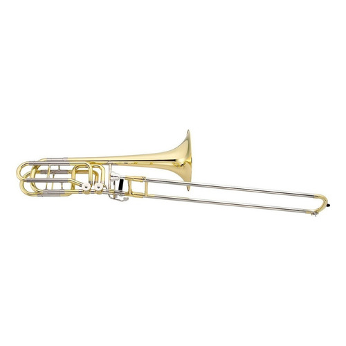 Trombón Bajo Júpiter Jtb1180 Laqueado Con Estuche