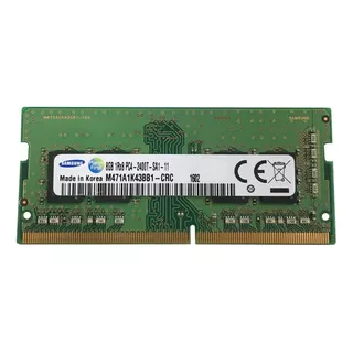 Memoria Ram Color Verde 8gb 1 Samsung M471a1k43bb1-crc