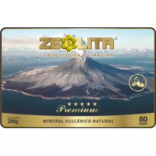 Zeólita Premium 200g Potencializada - Suplemento Natural