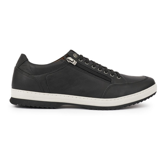 Zapatilla Hombre Freeway Cuero Cierre Goma Sport - Hczp14127