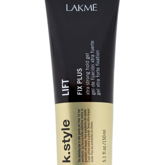 Lakme K.style Gel Fijación Pelo Extra Fuerte Lift Fix 150 Ml