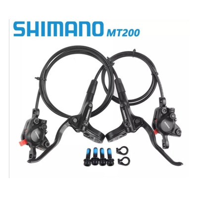 Frenos Hidráulicos Shimano Mt200 Kit Completo+ Envío Gratis