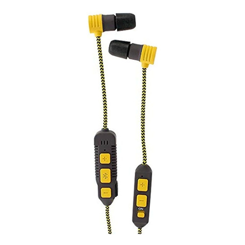 Auriculares De Modo Dual Bluetooth Saf-t-ear Con Modo De Con Color Black/Yellow