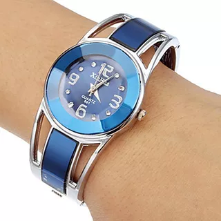 Relógio Feminino Original Bracelete Luxo Aço Inox Promoção  