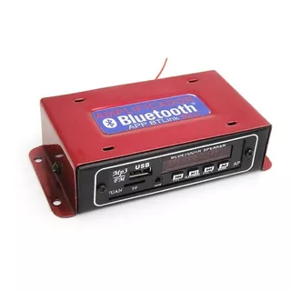 Reproductor Mp3 Bluetooth Micro Sd Btlink  Amplificador 20w 