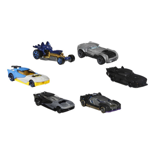 Hot Wheels Batman Character Car, Paquete De 6, Para N