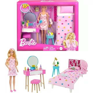 Boneca Barbie Fashion Conjunto Quarto Dos Sonhos O Filme