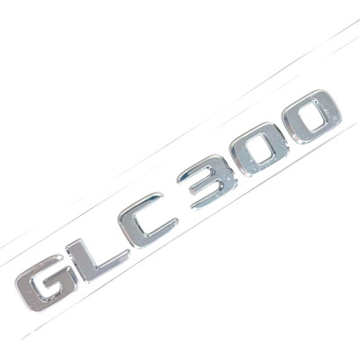 Emblema Tampa Traseira Mercedez Benz Letras Glc300