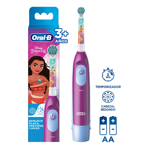 Cepillo de Dientes Eléctrico para niños Oral-B Disney Princess  1 Un