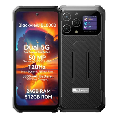 Blackview BL8000 Dual SIM 512 GB negro 12 GB RAM
