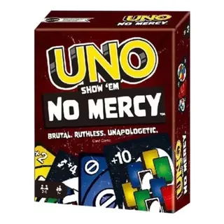 Jogo De Cartas Uno No Mercy Para Crianças Pronta Entrega