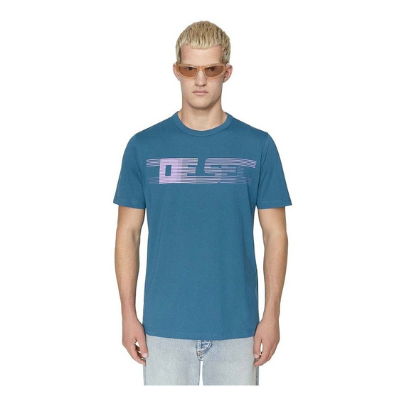 Polo Diesel T-just-e19 Indian Teal Hombre