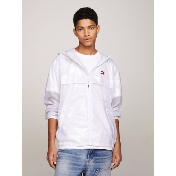 Rompevientos Blanca Chicago De Hombre Tommy Jeans