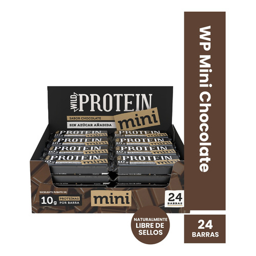 Wild Protein Mini Chocolate 24 Unidades