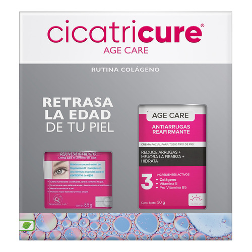 Pack Cicatricure Age Care Reafirmante+cicatricure Ojos 8,5gr