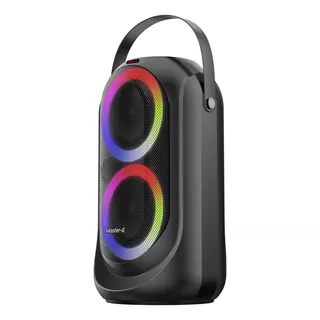 Parlante Karaoke Bluetooth 6,5 X2 Mgevo Color Negro