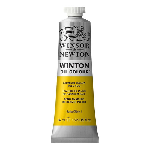 Pintura Oleo Winsor & Newton Winton 37ml Colores A Escoger Color Del Óleo Cadmium Yellow Pale Hue - Amarillo Cadmio Palido