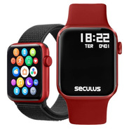 Smartwatch Plus Seculus Vermelho Troca Pulseira 17001mpsvnk5