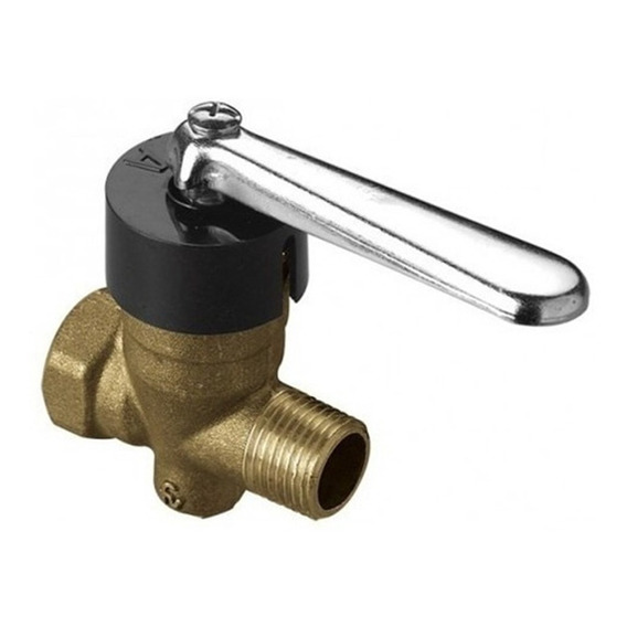 Llave De Paso Gas Fv S/campana 3/4 Bronce, Para Gas