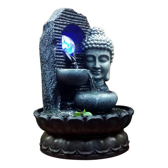 Fuente De Agua Buda Con Led Súper Oferta