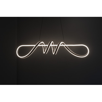 Colgante Led Trevor Negro 83w Deco Moderno Luz Desing