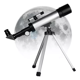 Telescópio Luneta Refrator Astronômico Com Tripé Eclipse Fun