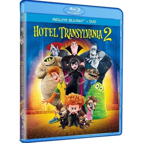 Blu-ray + Dvd Hotel Transylvania 2