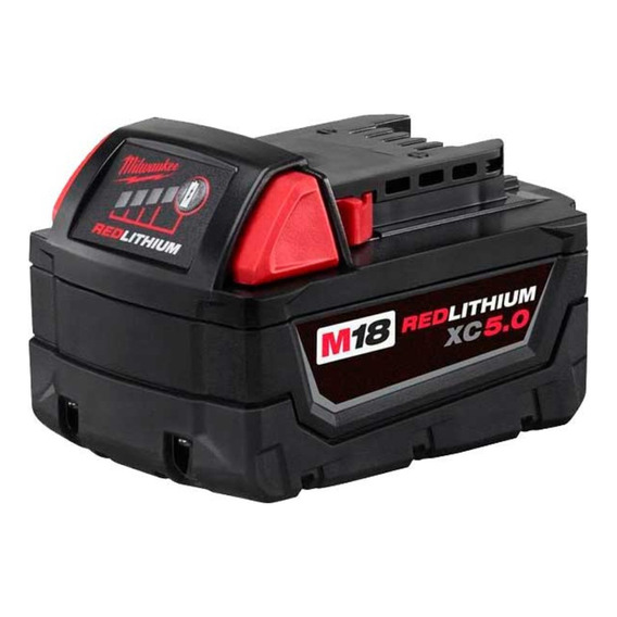Batería Litio 18v 5,0 Ah Milwaukee M18 Red Lithium Xc 5.0