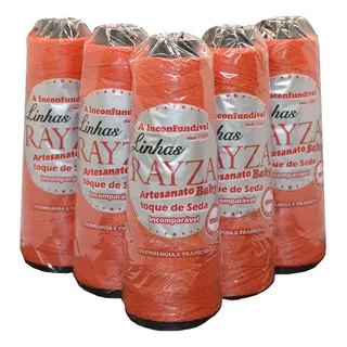 Linhas Rayza Artesanato Baby 981161 Coral Pack 5 Un.