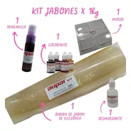 Kit P/hacer Jabones Artesanales X 1 Kilo. Souvenir Regalos